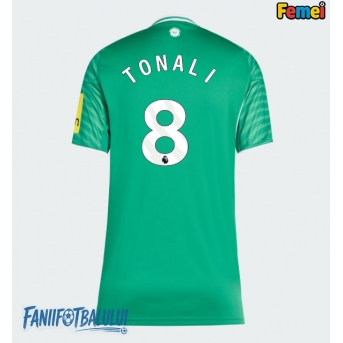 Newcastle United Sandro Tonali #8 Tricou Fotbal Replică 2025-26 Femei Deplasare